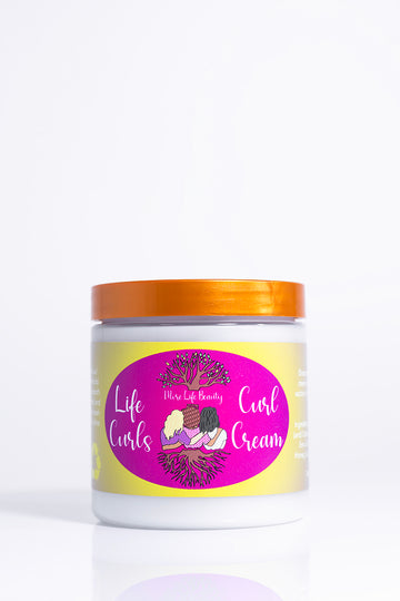 LIFE CURLS CURL CREAM- 8oz